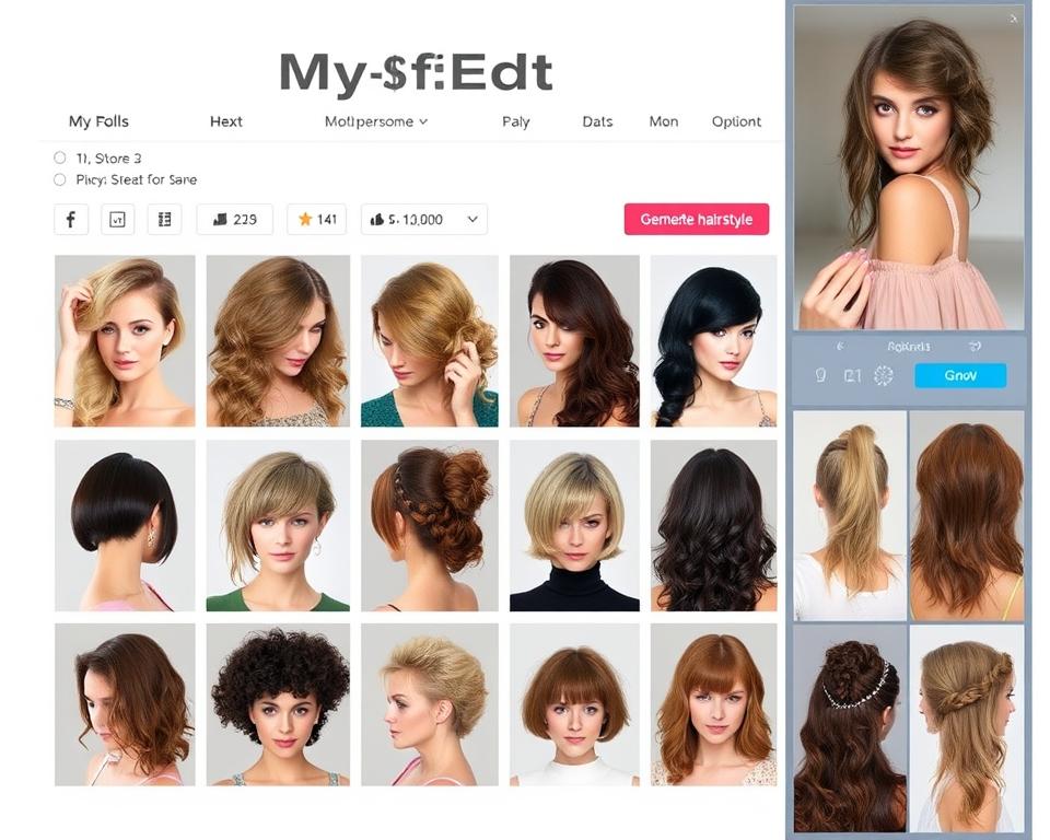 Simulador de corte de pelo en línea MyEdit MyEdit simulador de corte de cabelo online