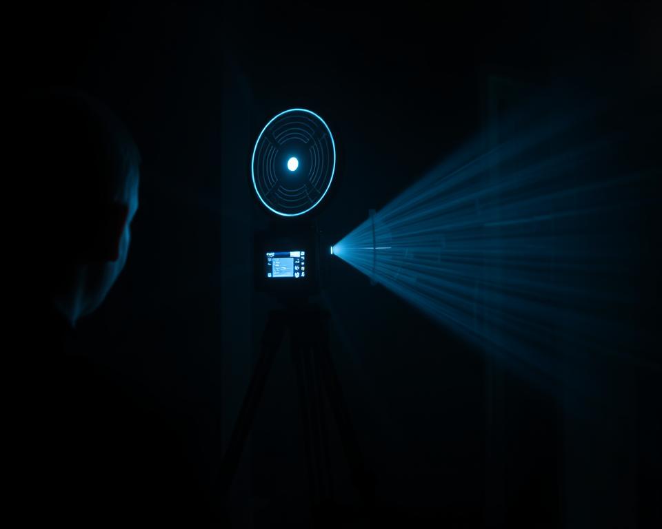 Ghost radar detector in operation Ghost detector radar em funcionamento