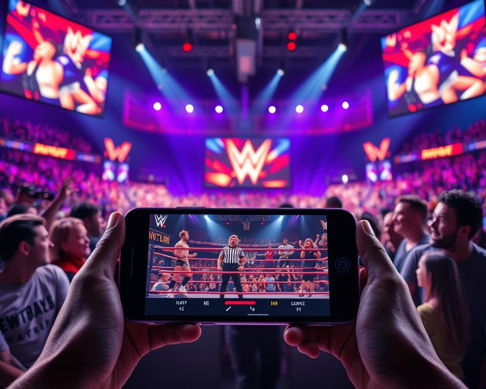 Aplicativo para assistir WWE de graça