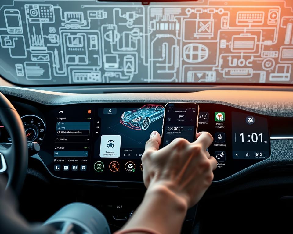 How automotive applications work Funcionamento dos aplicativos automotivos