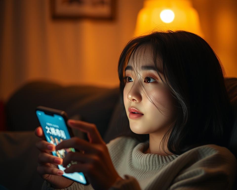Korean soap operas on mobile Novelas coreanas no celular