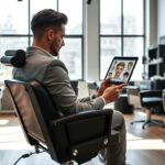Aplicativo Simula um novo corte de cabelo