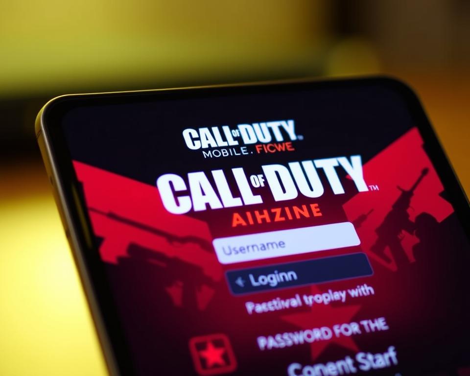 configuração de login call duty mobile configuração de login call duty mobile