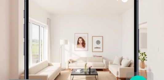 Aplicativo de IA para decorar a casa