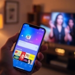 Aplicativo de televisão no seu celular