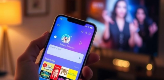Aplicativo de televisão no seu celular