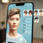 Aplicativo simula corte de cabelo novo
