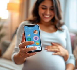 Aplicativo que acompanha sua gravidez