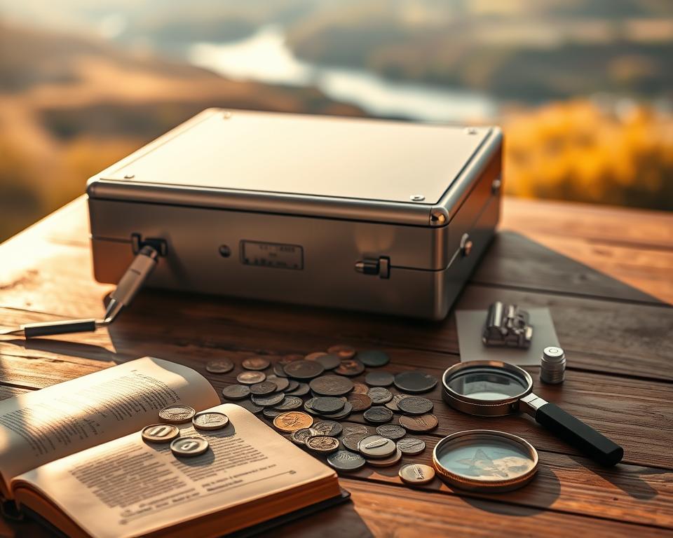 gestão e segurança dados coleção moedas