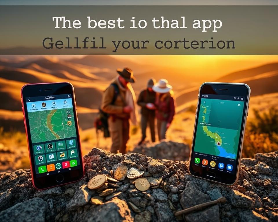 Comparação de aplicativos para detectar ouro Comparação de aplicativos para detectar ouro