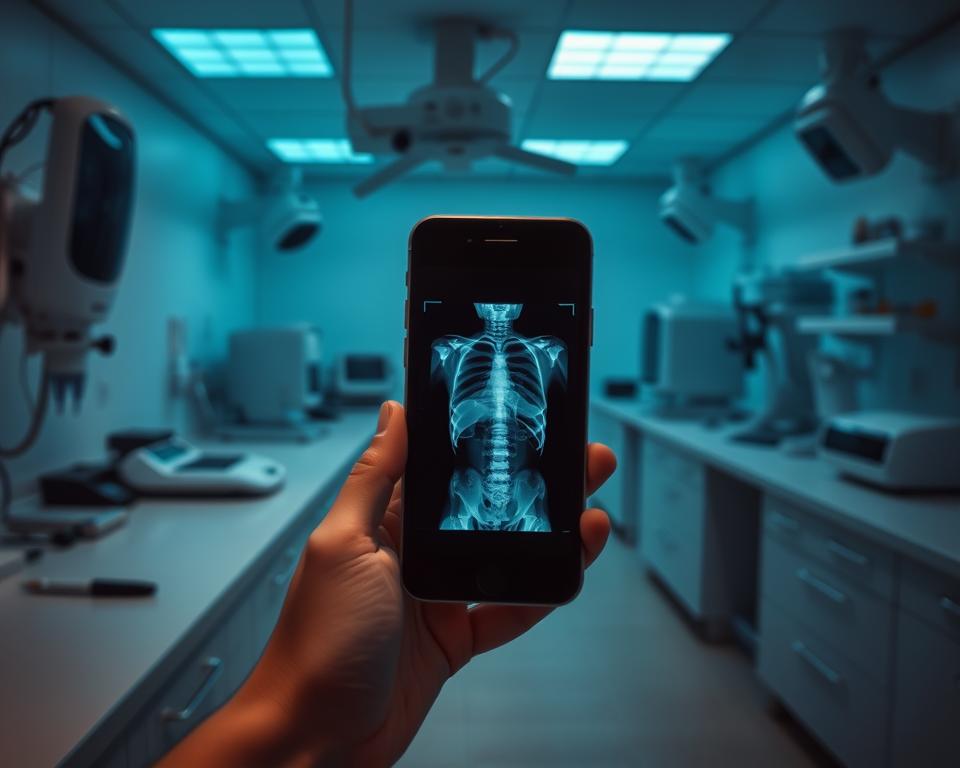 Limitações técnicas de aplicativos de raio-x