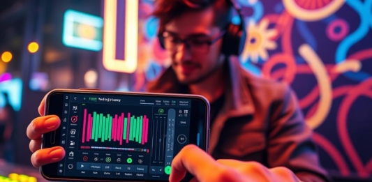 Aplciativo de DJ para Celular: Mixe e Compartilhe Músicas