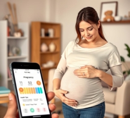 Aplicativo acompanha sua gravidez: Gestação saudável