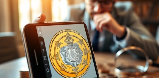 Aplicativo identifica se sua moeda é rara