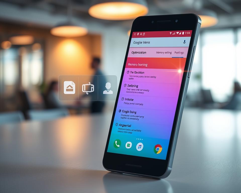 Ferramentas de otimização Google Android