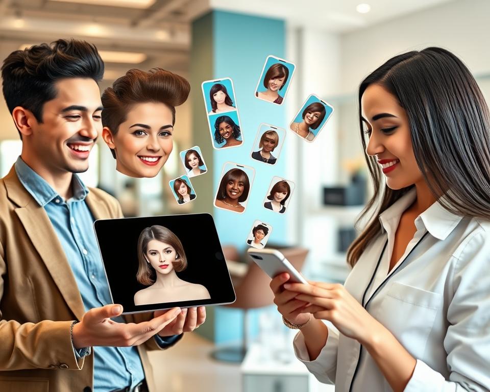 comparação aplicativos corte cabelo comparação aplicativos corte cabelo