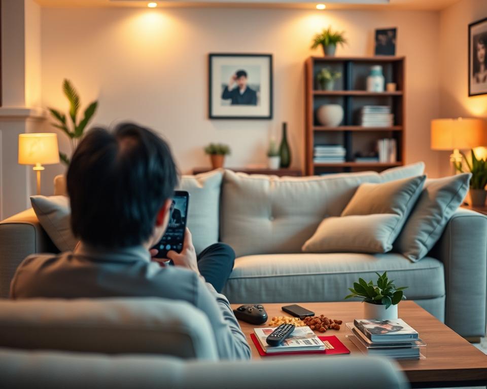 política privacidade streaming