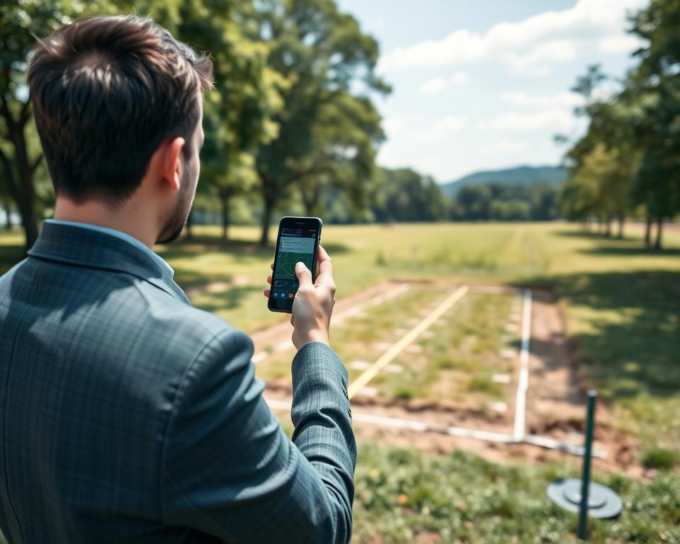passo a passo medir terreno