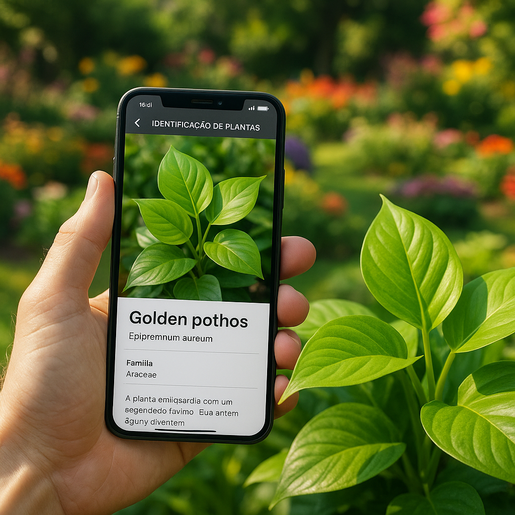 Como cuidar do jardim identificando plantas com seu celular