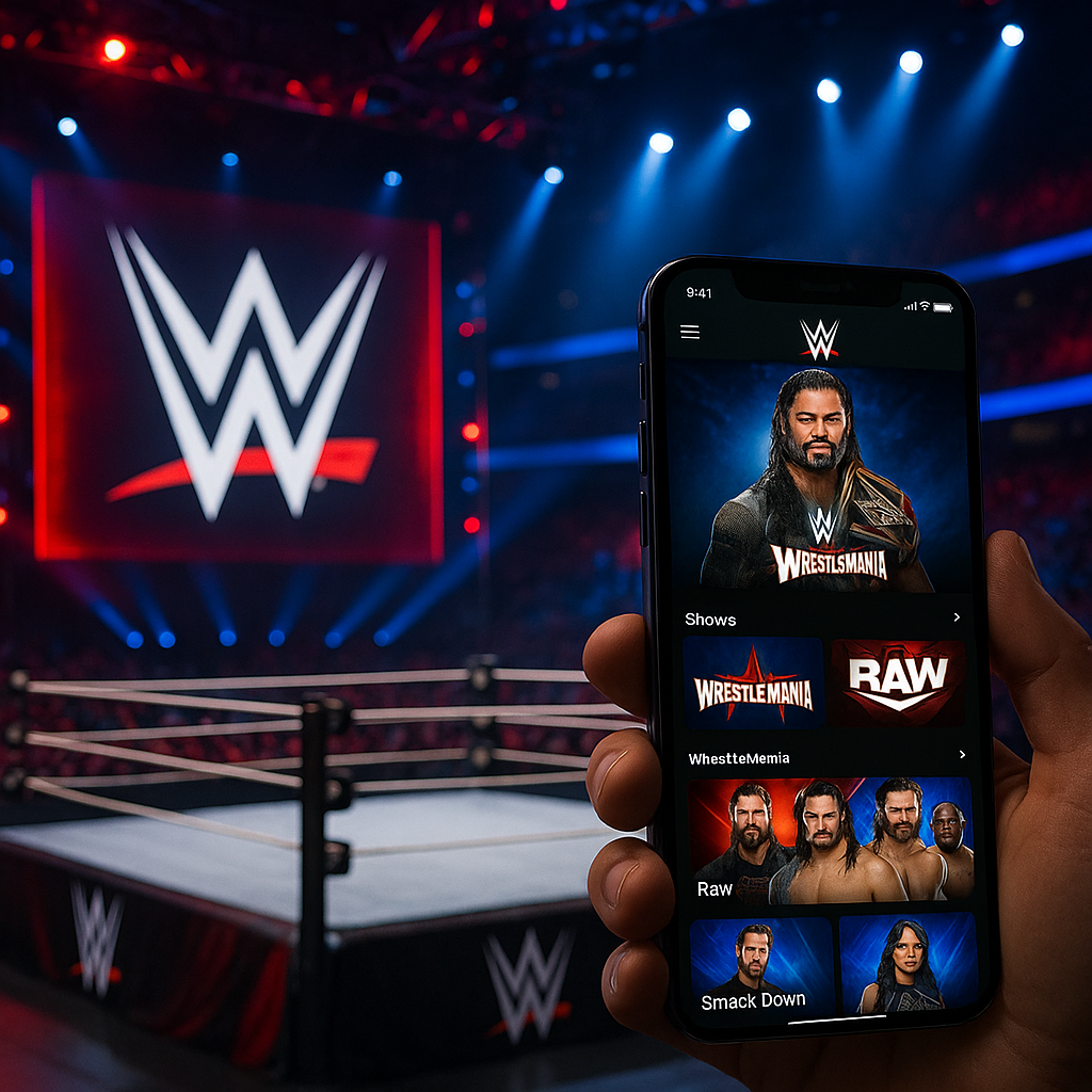 Melhor Aplicativo para Assistir WWE Grátis - Guia Completo