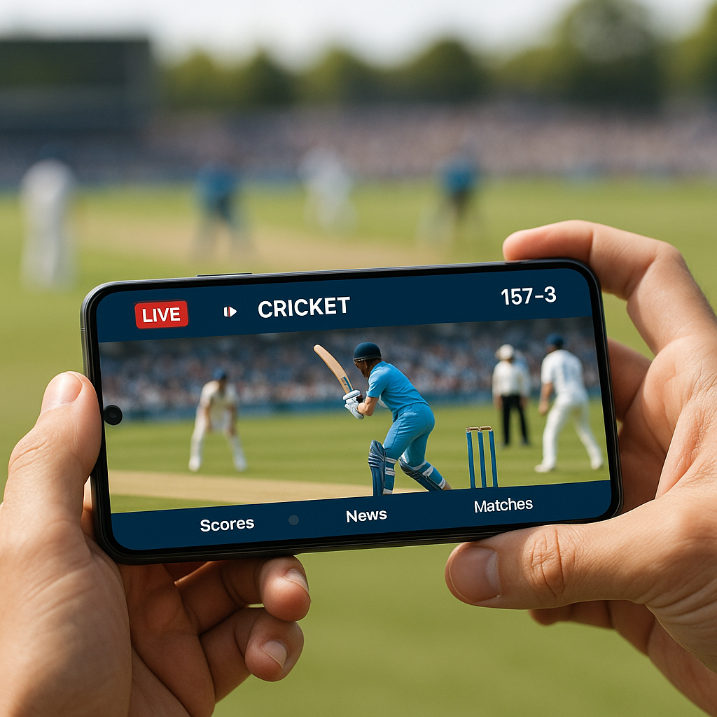 Como acompanhar jogos de cricket pelo celular: apps que funcionam