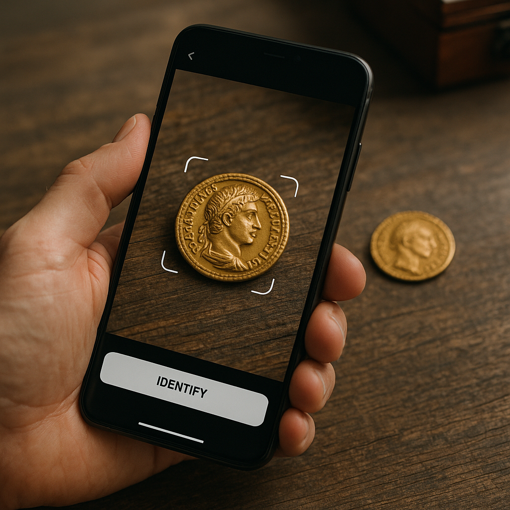 Como identificar moedas raras com seu celular: guia prático com apps