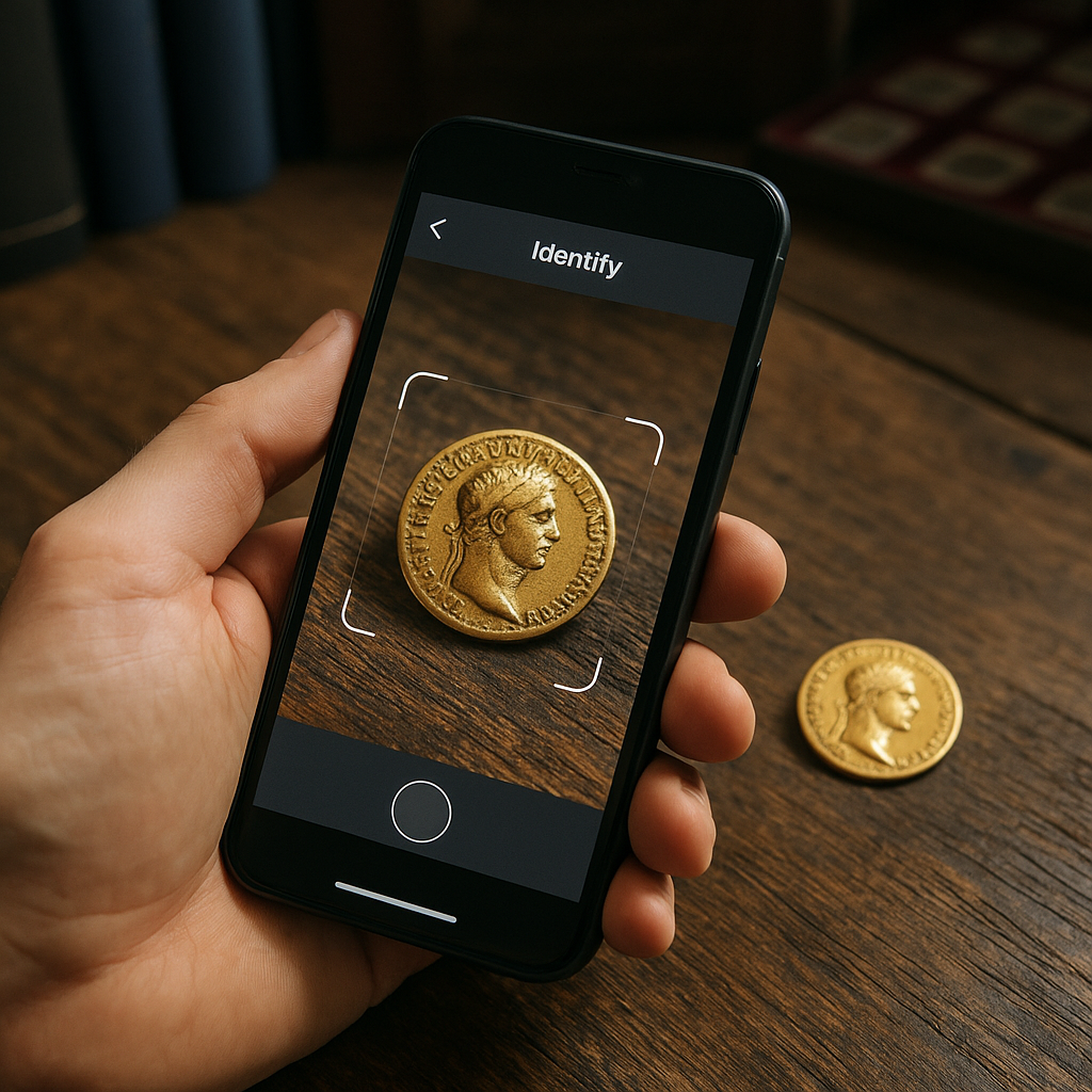 Como identificar moedas raras com seu celular: guia prático com apps