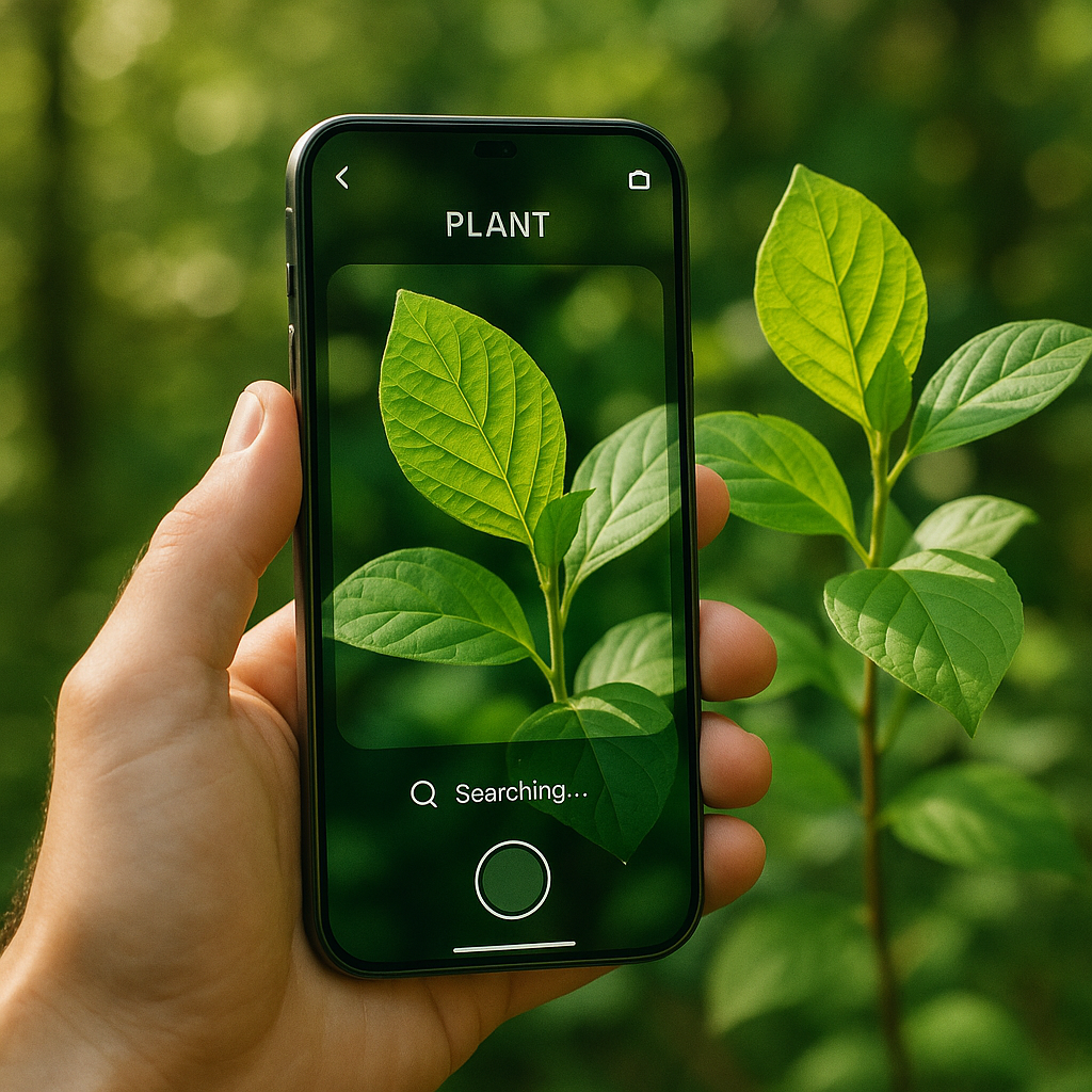 Como identificar plantas pelo celular