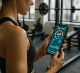 Como acompanhar calorias queimadas durante o treino com aplicativo