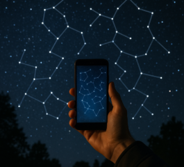 Como identificar estrelas no céu com seu celular