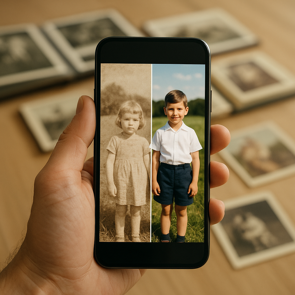 Como restaurar fotos antigas com aplicativos eficientes