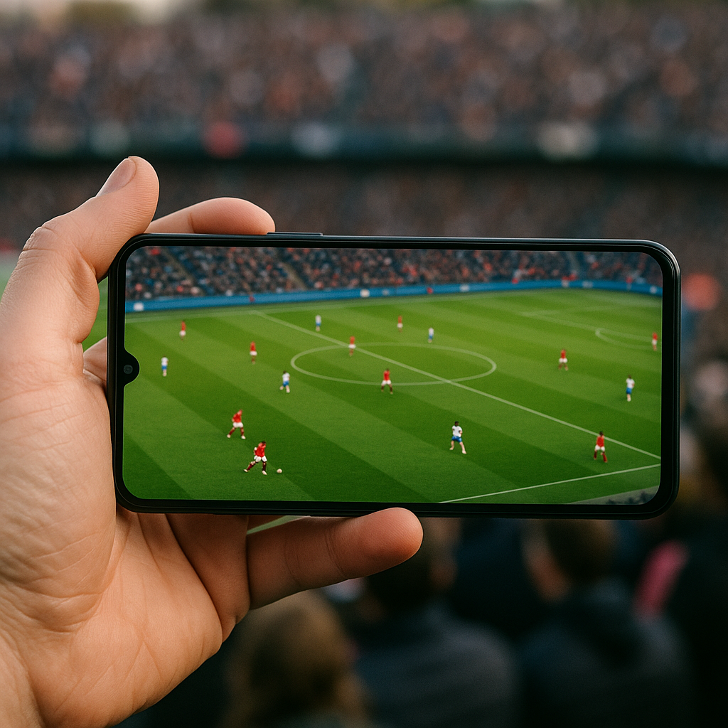 Como assistir jogos de futebol no celular: guia prático de apps e plataformas