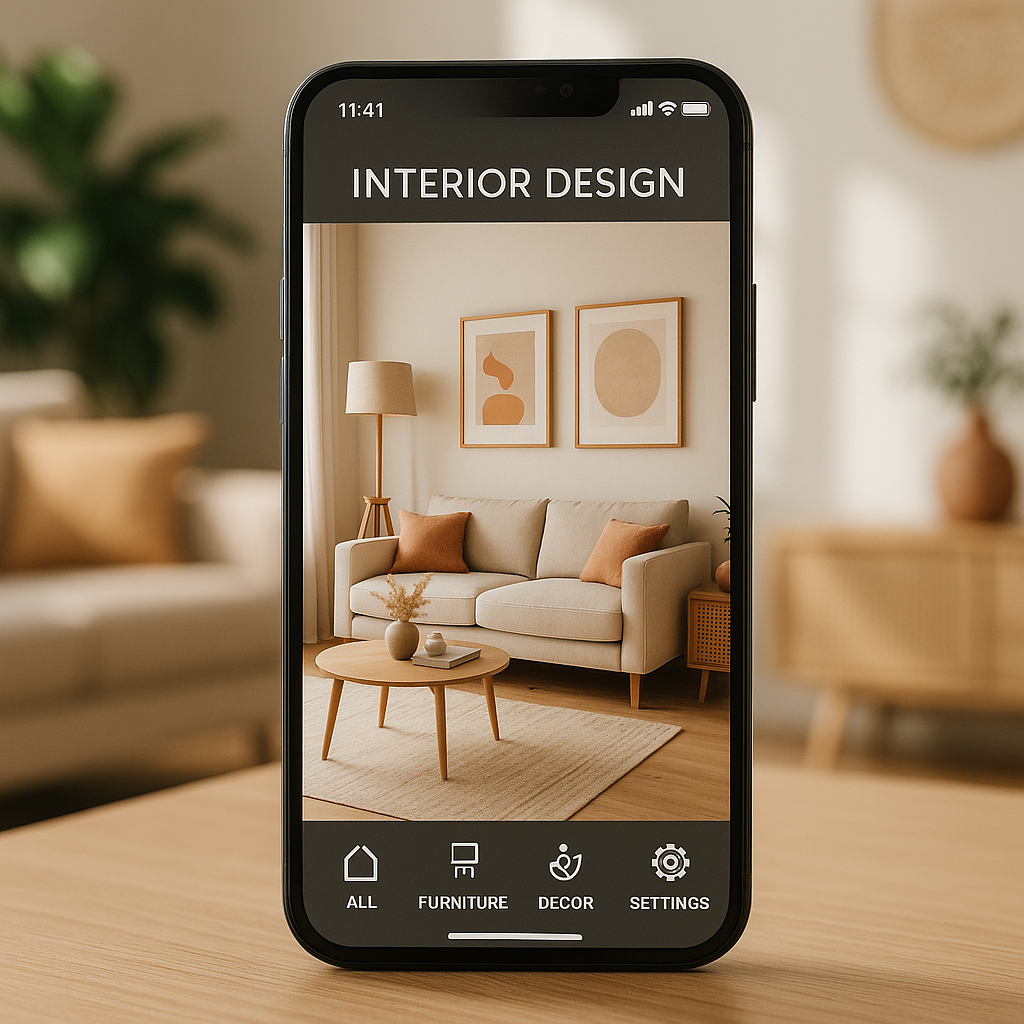 Como decorar sua casa usando um aplicativo de design de interiores