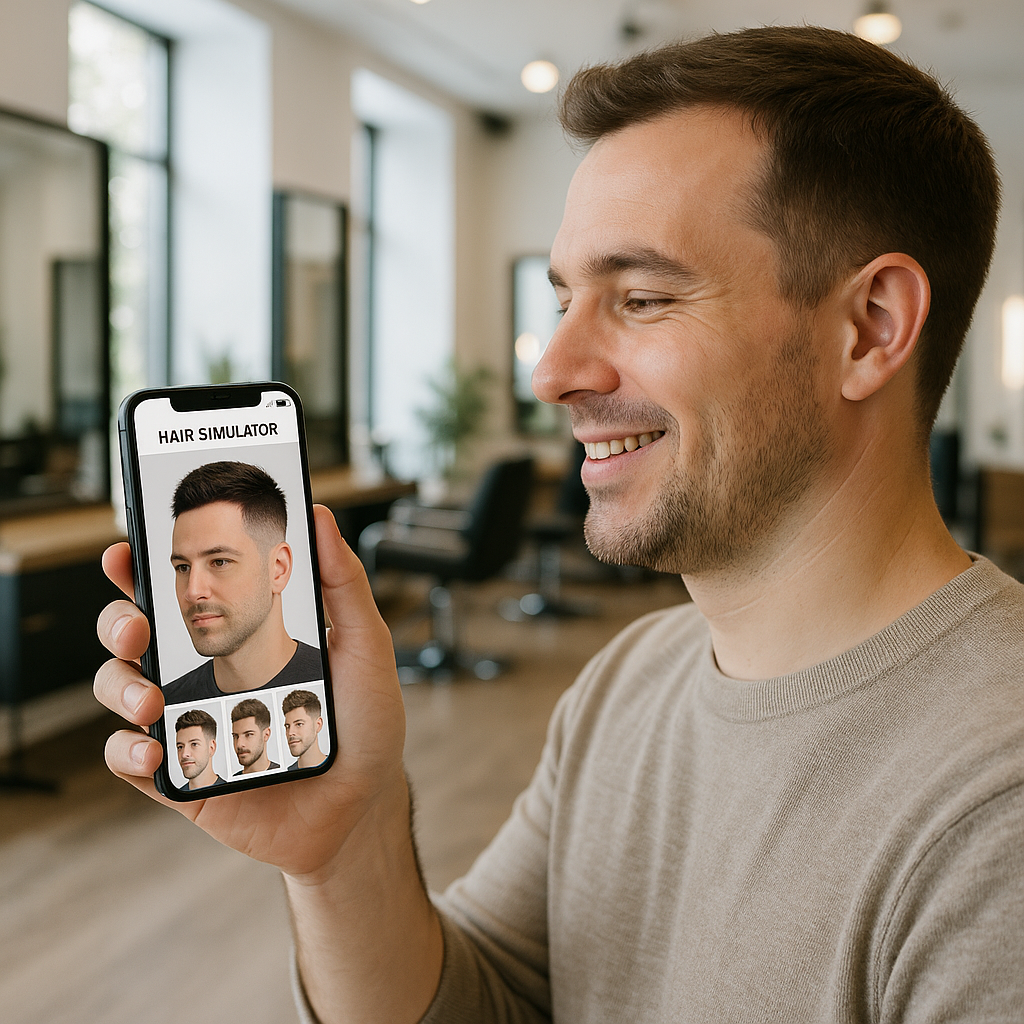 Como simular corte de cabelo no celular antes de ir ao salão