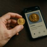 Como identificar moedas raras com seu celular
