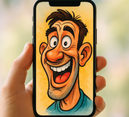 Como criar sua caricatura com este aplicativo