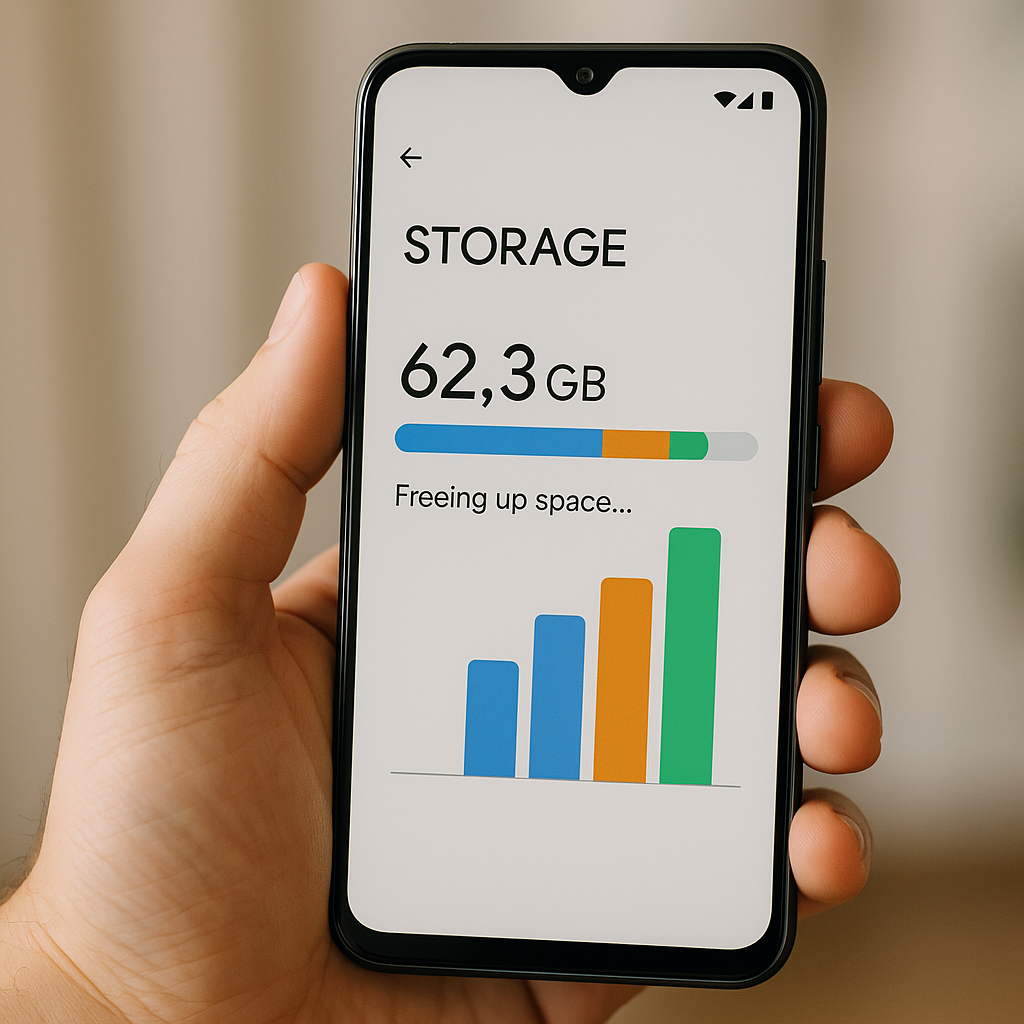 Libere gigabytes do seu celular em menos de um minuto